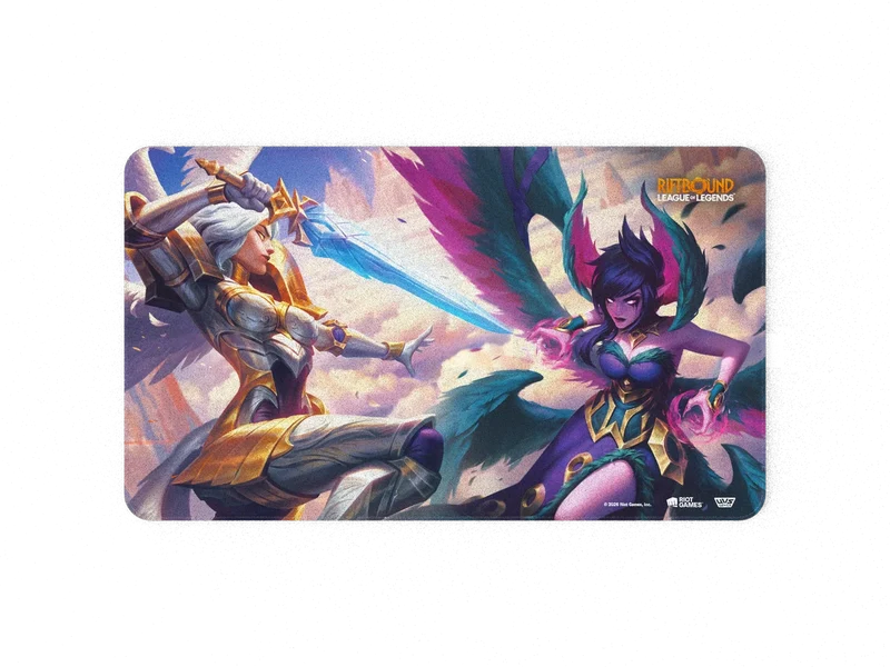 Tapis de jeu UVS - RIFTBOUND - Kayle contre Morgana