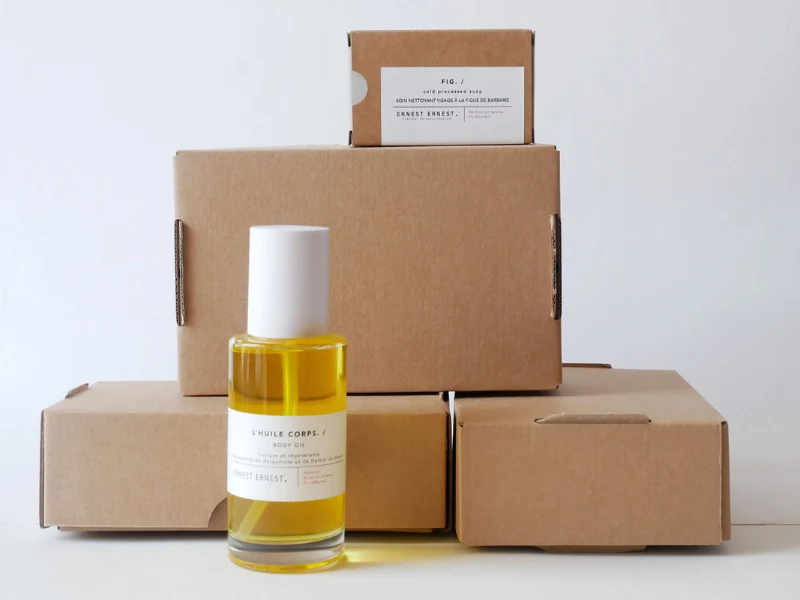 Coffret Huile pour le corps et Nettoyant visage