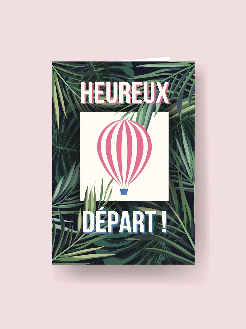 Carte géante : départ