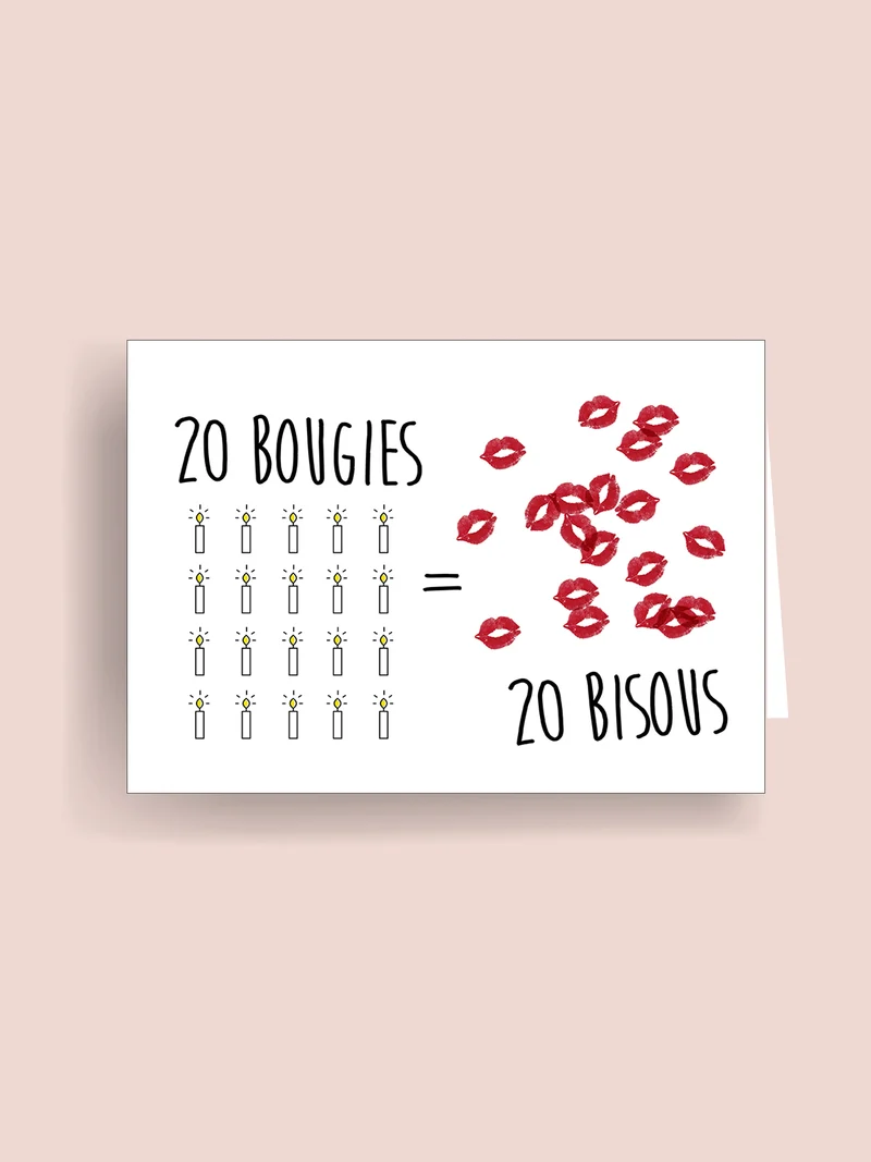 Carte géante : Joyeux anniversaire