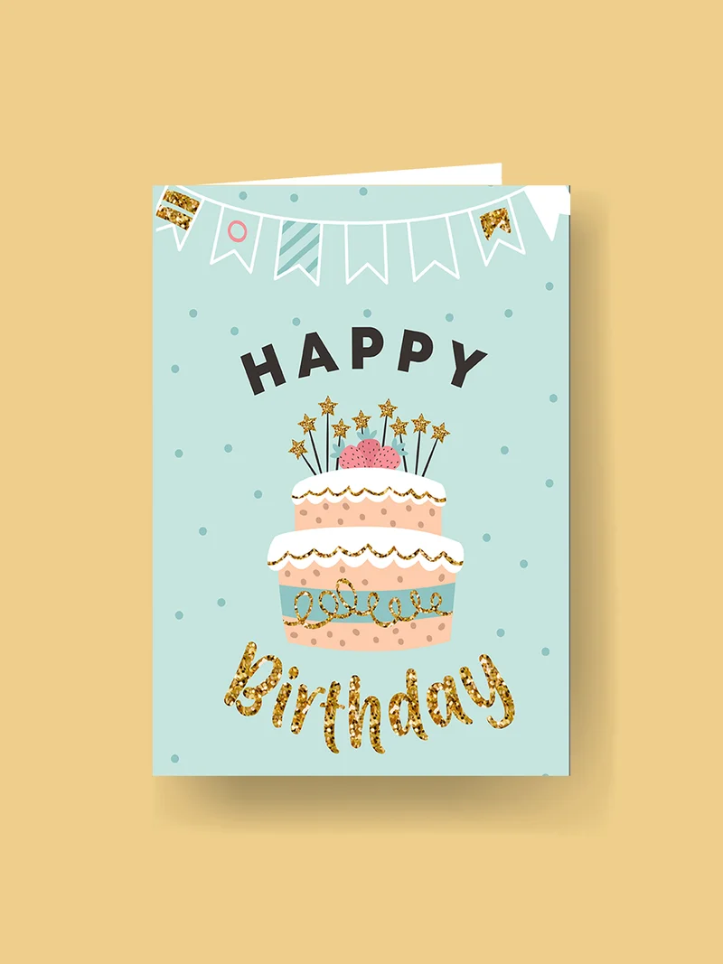 Carte géante : Joyeux anniversaire