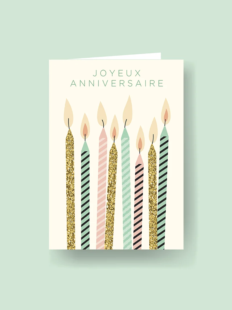 Carte géante : Joyeux anniversaire