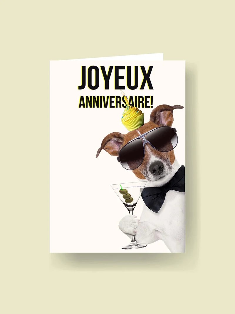 Carte géante : Joyeux anniversaire