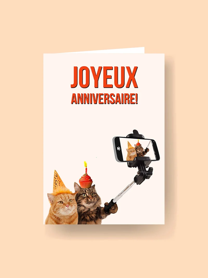 Carte géante : Joyeux anniversaire