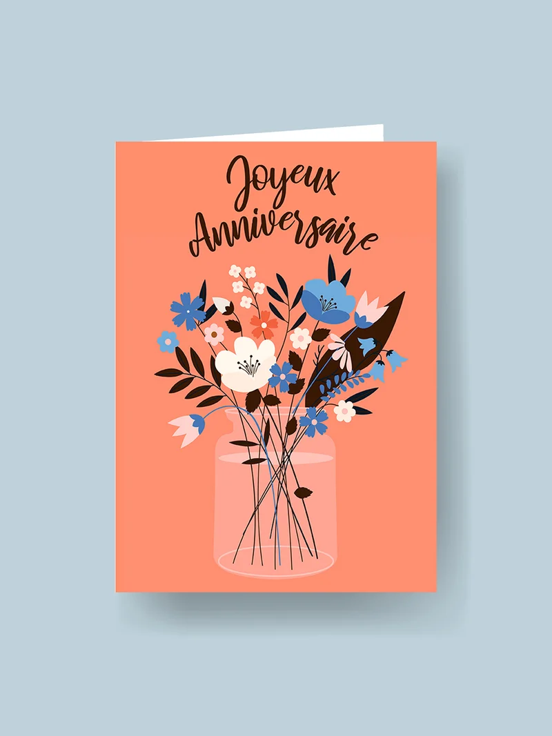 Carte géante : Joyeux anniversaire