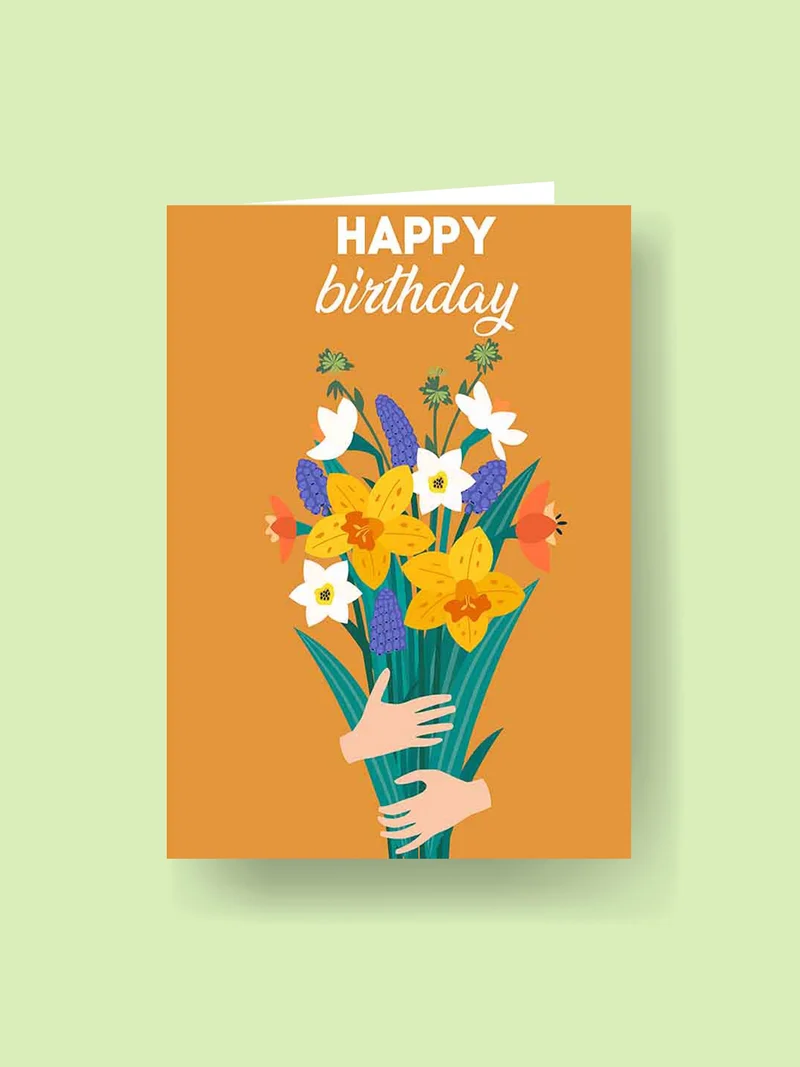 Carte géante : Joyeux anniversaire