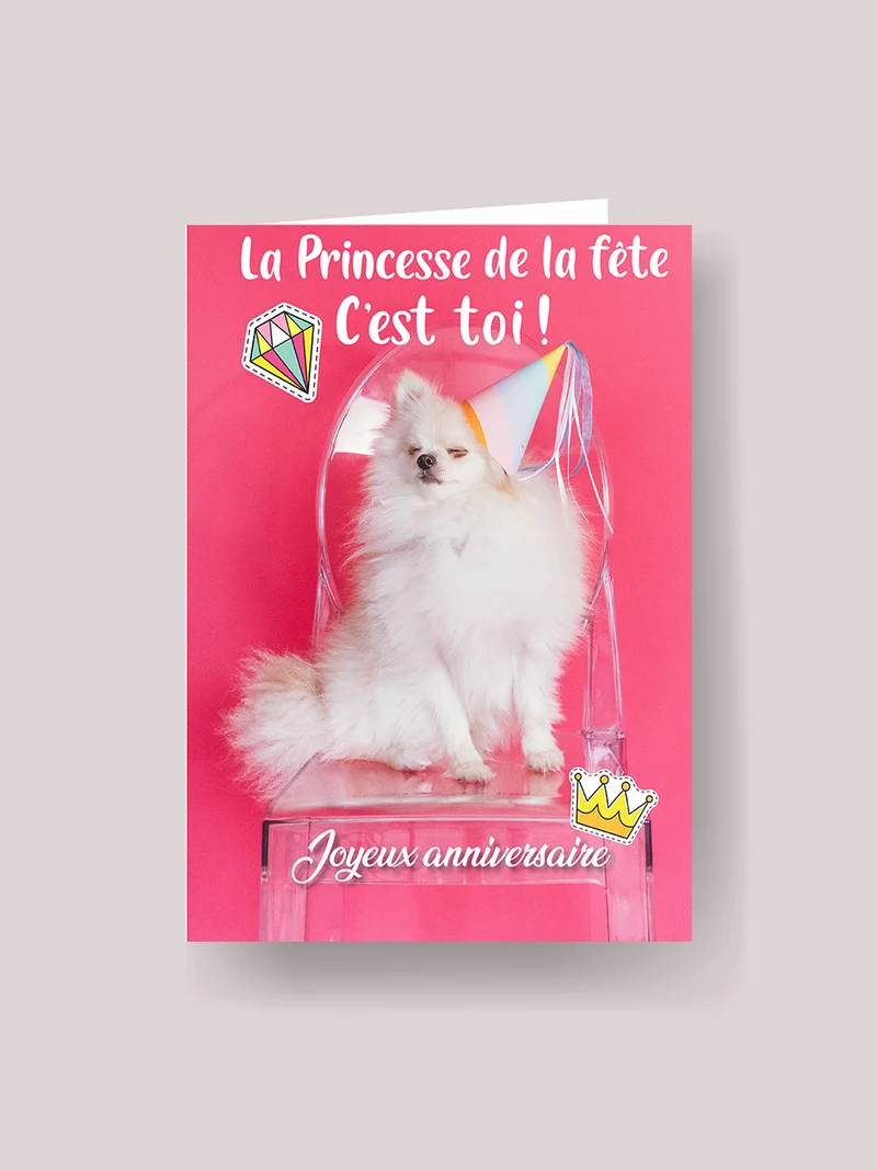 Carte géante : Joyeux anniversaire