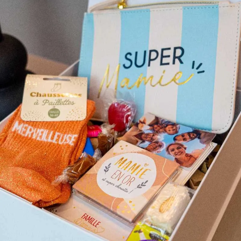 Coffret cadeau mamie à composer soi-même en ligne