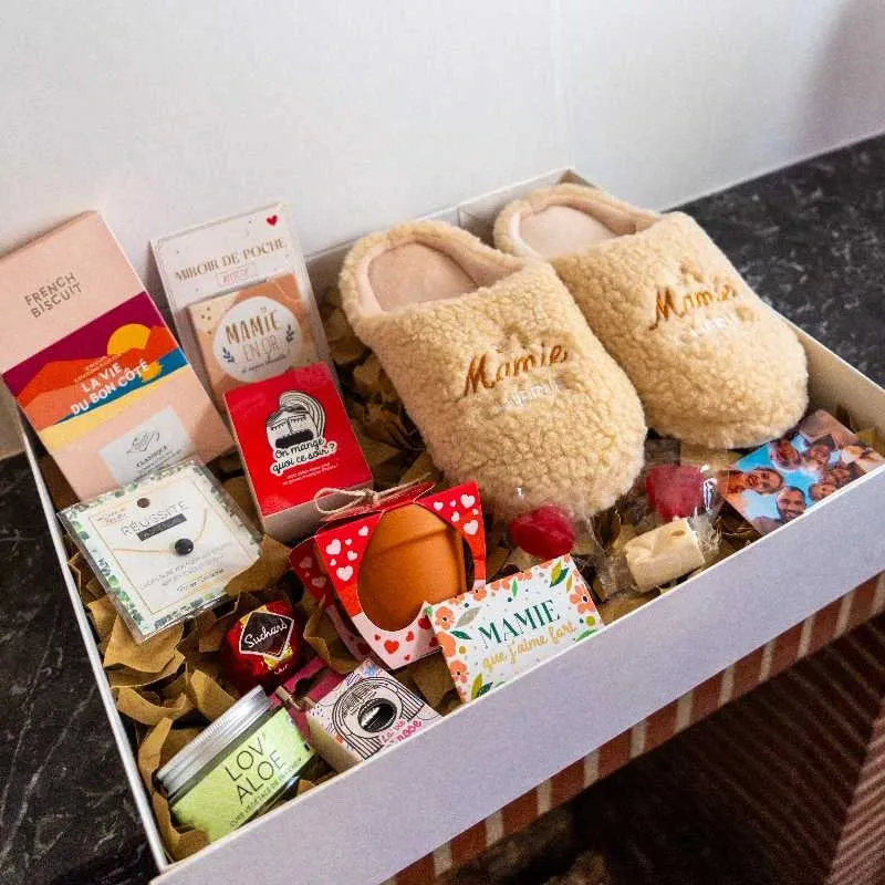 Coffret cadeau mamie à composer soi-même en ligne