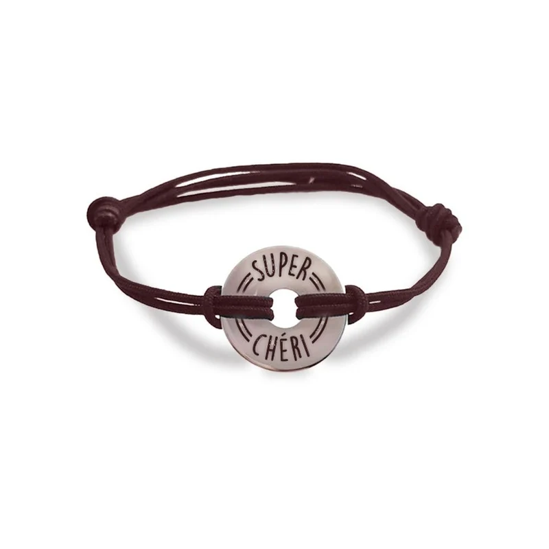 Bracelet amour "Super chéri"