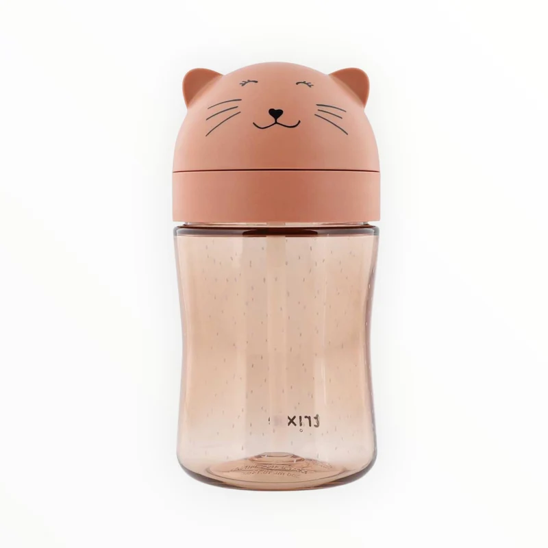 Gobelet avec paille | Chat