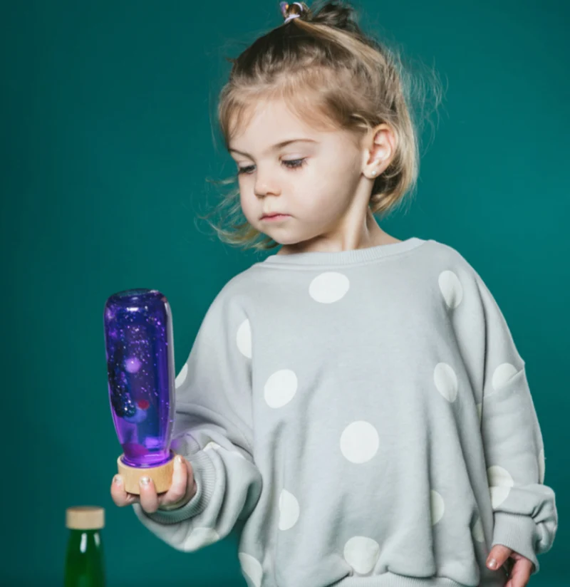 Bouteille sensorielle | Violette