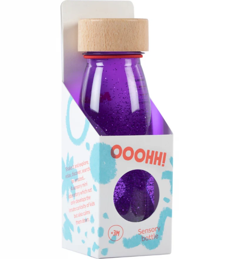 Bouteille sensorielle | Violette