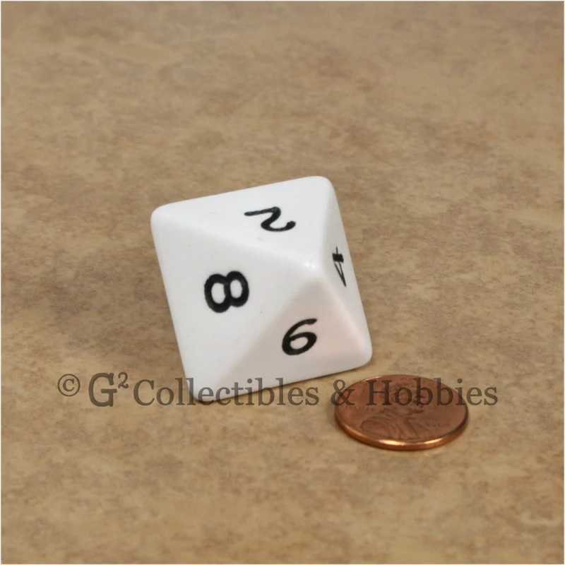 D8 Jumbo 25mm Opaque White