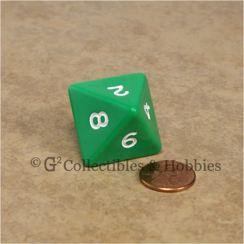 D8 Jumbo 25mm Opaque Green