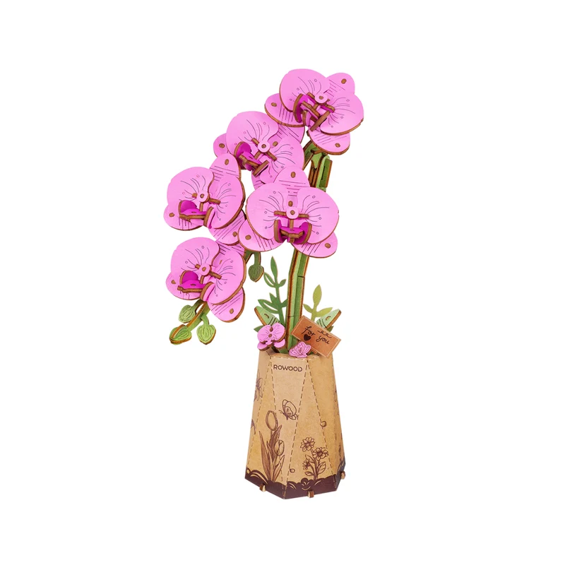 Puzzle 3D - Purple Moth Orchid