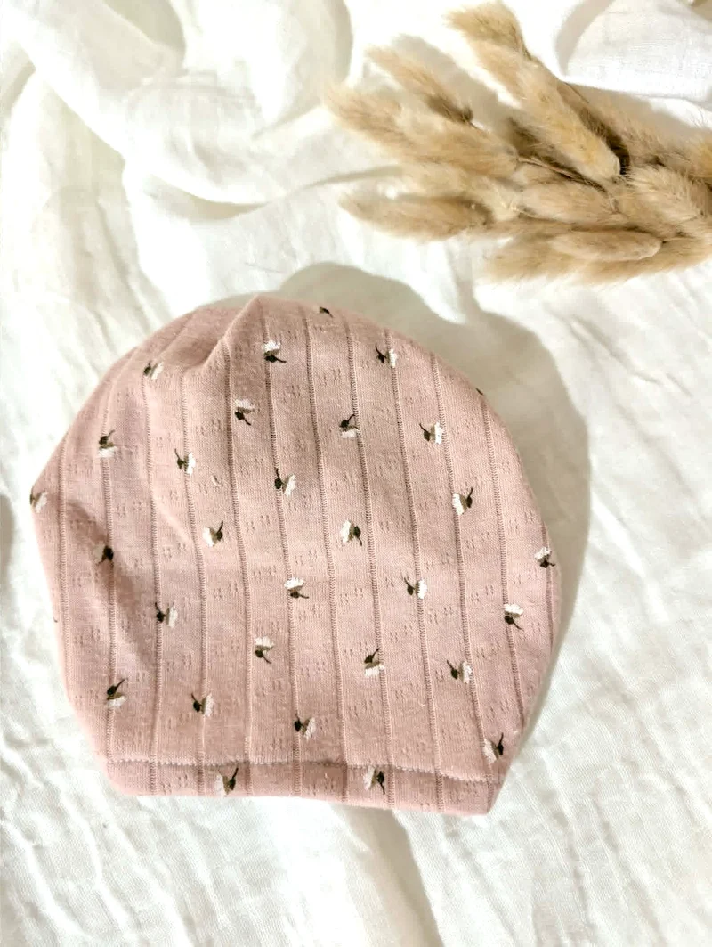 Turban | Rose fleurs