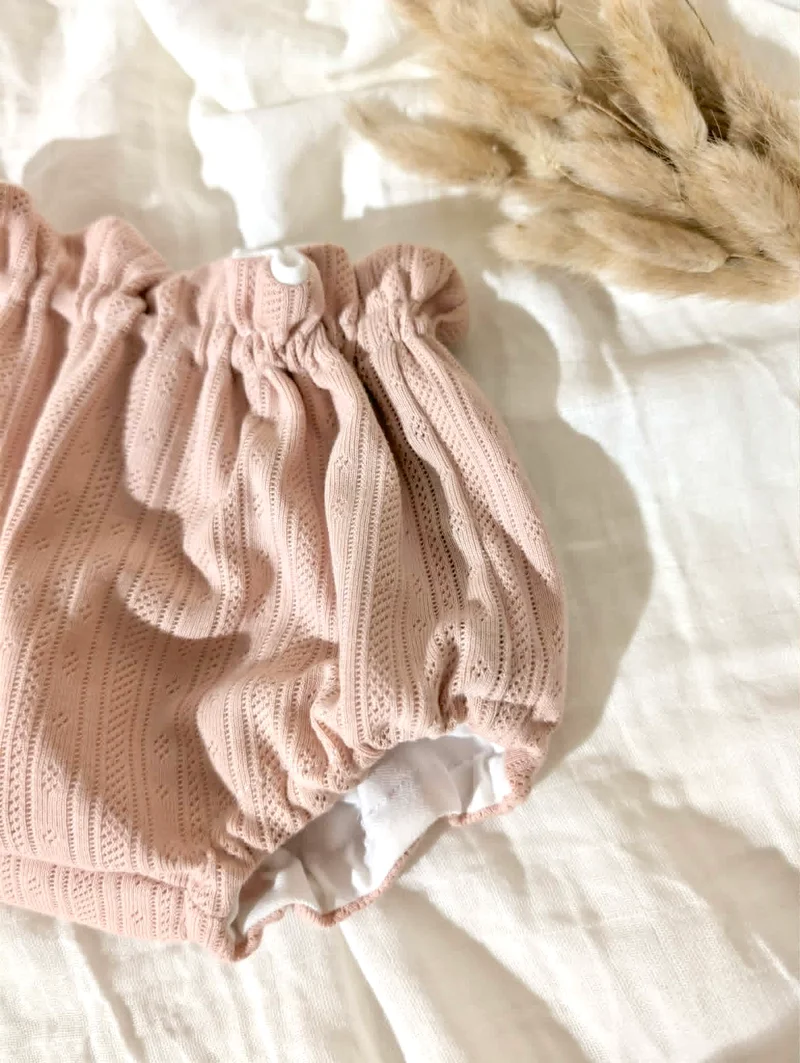 Bloomer | Pointelle rose