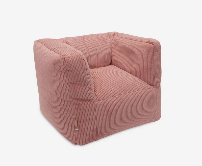 Fauteuil velours côtelé | Wild Rose