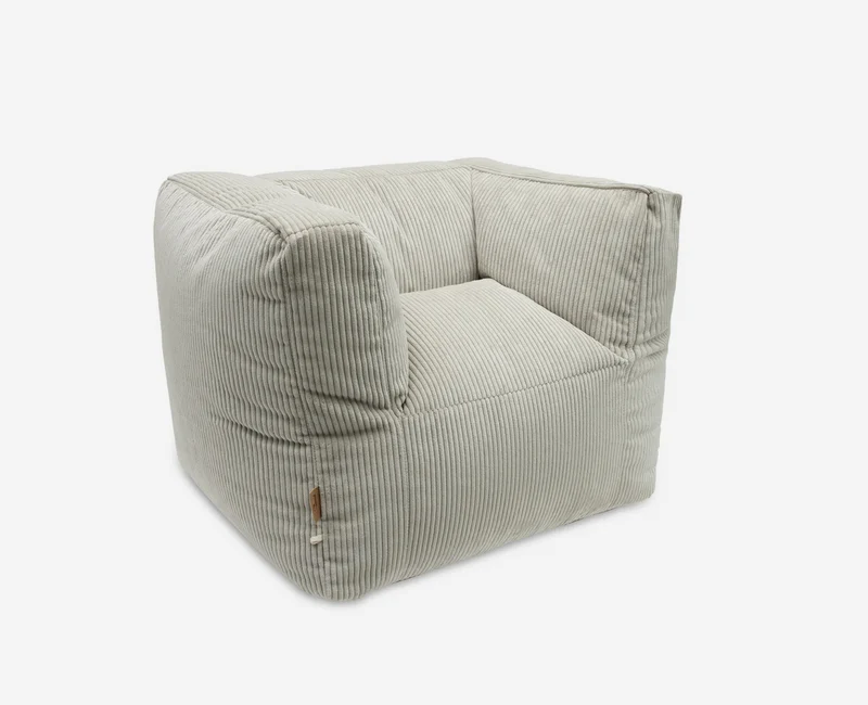 Fauteuil velours côtelé | Olive Green