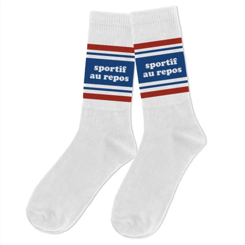 Chaussettes "Le sportif au repos" / Taille unique : 39-45
