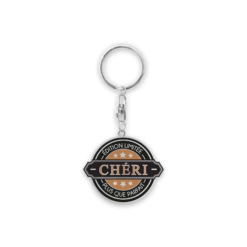 Porte-clés "Chéri plus que parfait"