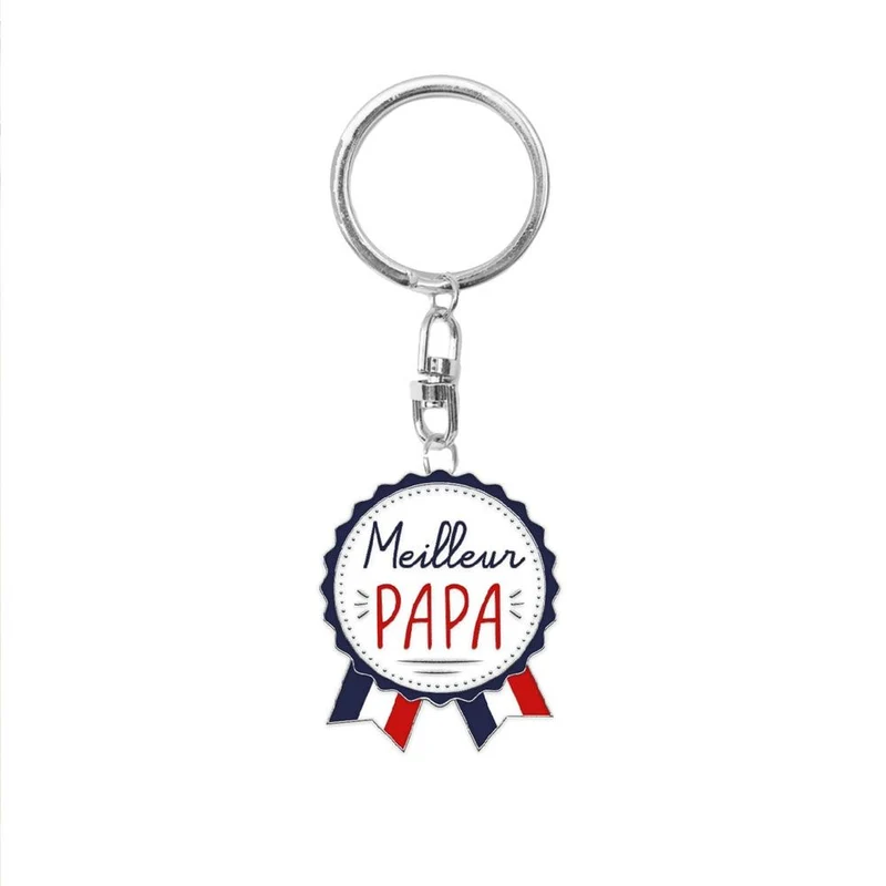 Porte-clés "Meilleur papa"