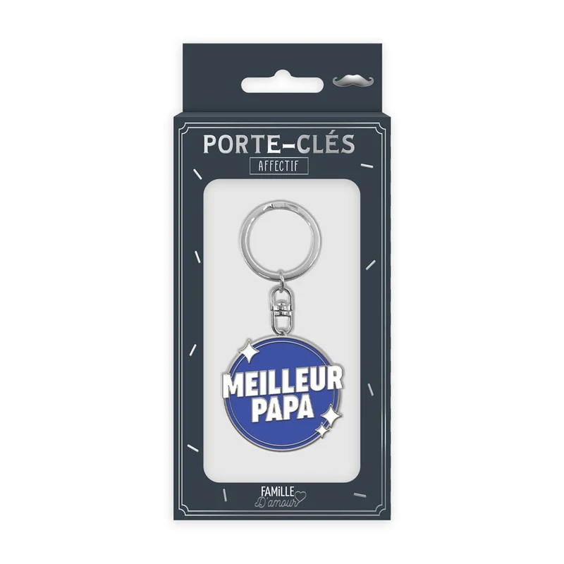 Porte-clés "Meilleur papa"