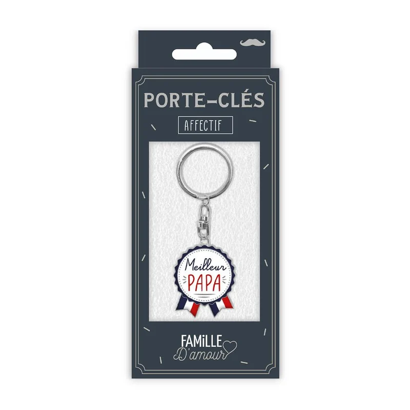 Porte-clés "Meilleur papa"