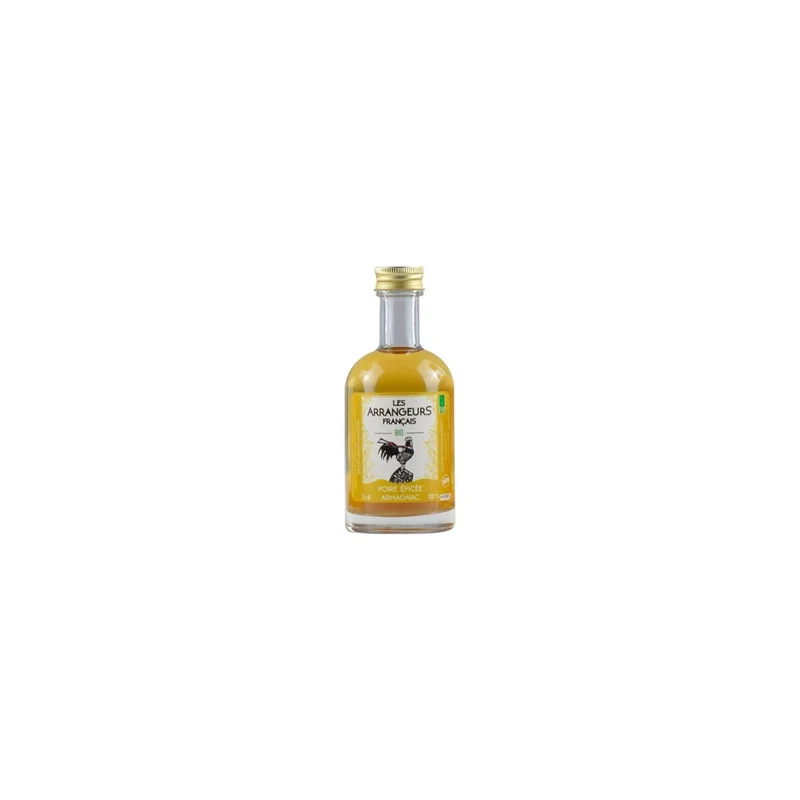 Mignonnette de rhum ou d'armagnac arrangé