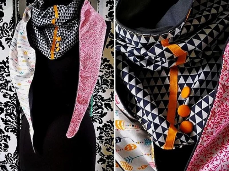 Foulard style chèche