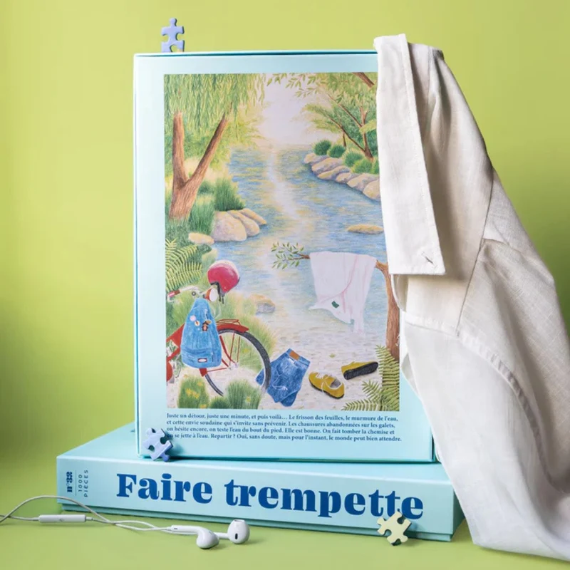 Puzzle Faire trempette - 1000 pièces