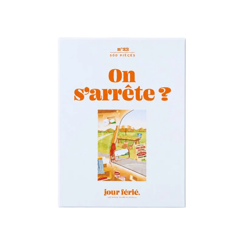 Puzzle On s'arrête ? - 500 Pièces