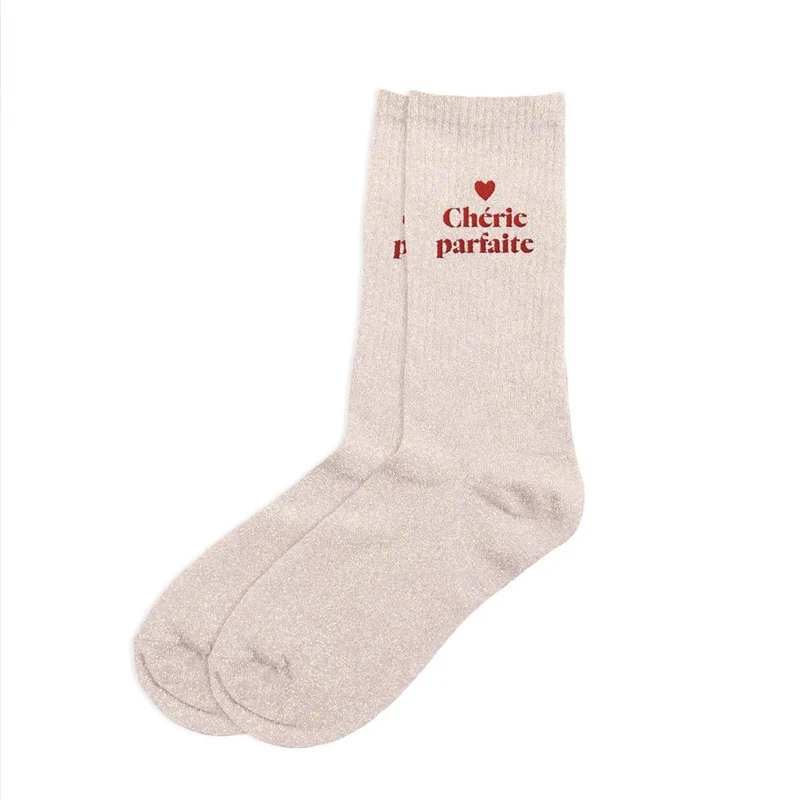 Chaussettes chérie parfaite / Taille unique : 36-42