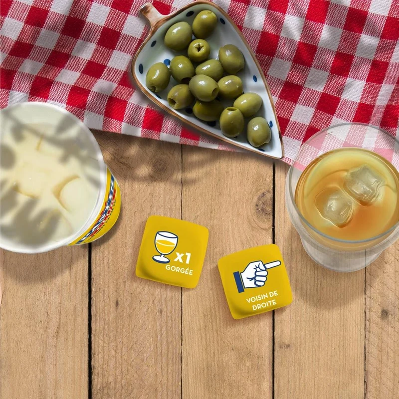Jeu de dés Pastis - version apéro
