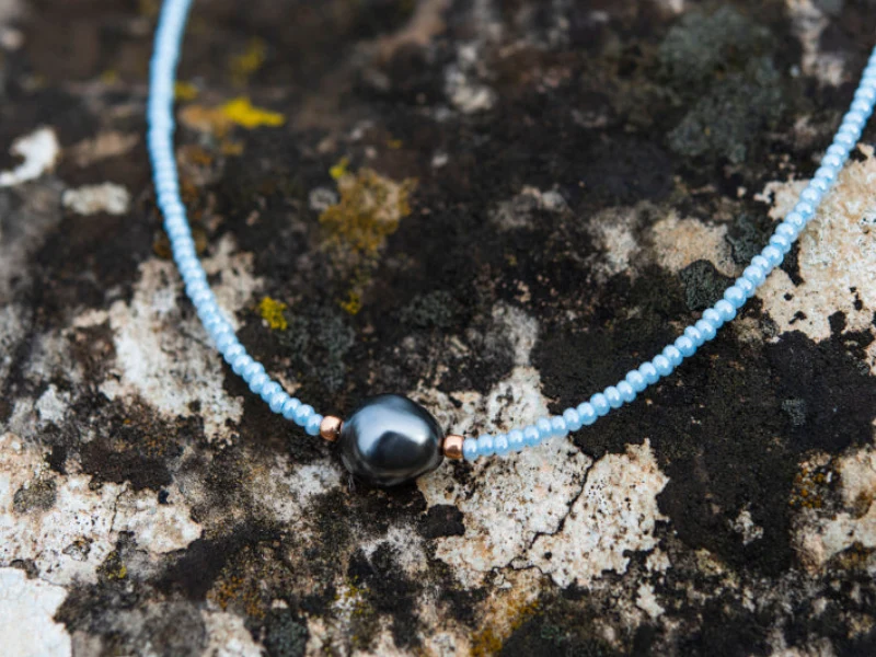 Parure LYANA avec un collier et un bracelet assorti