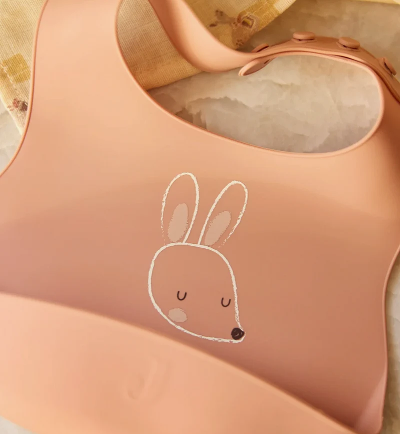 Bavoirs en silicone | Kangourou
