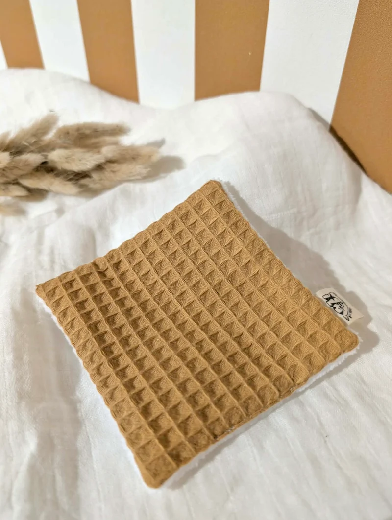 Lingette lavable | Camel