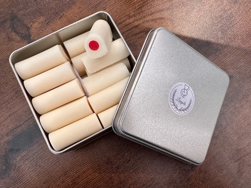 DEUX BOUGIES ORIGINAL, UN BRULE-PARFUM & 20 LINGOTS DECOUVERTE