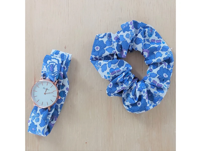 Montre et chouchou femme