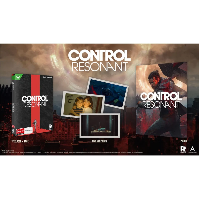 CONTROL Resonant SteelBook Edition