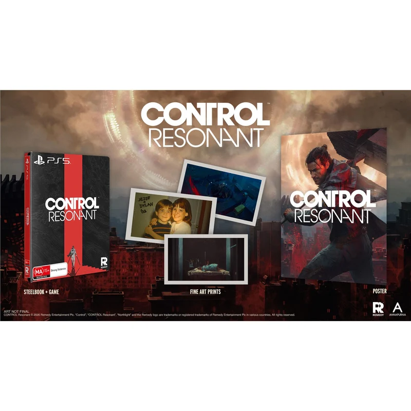 CONTROL Resonant SteelBook Edition