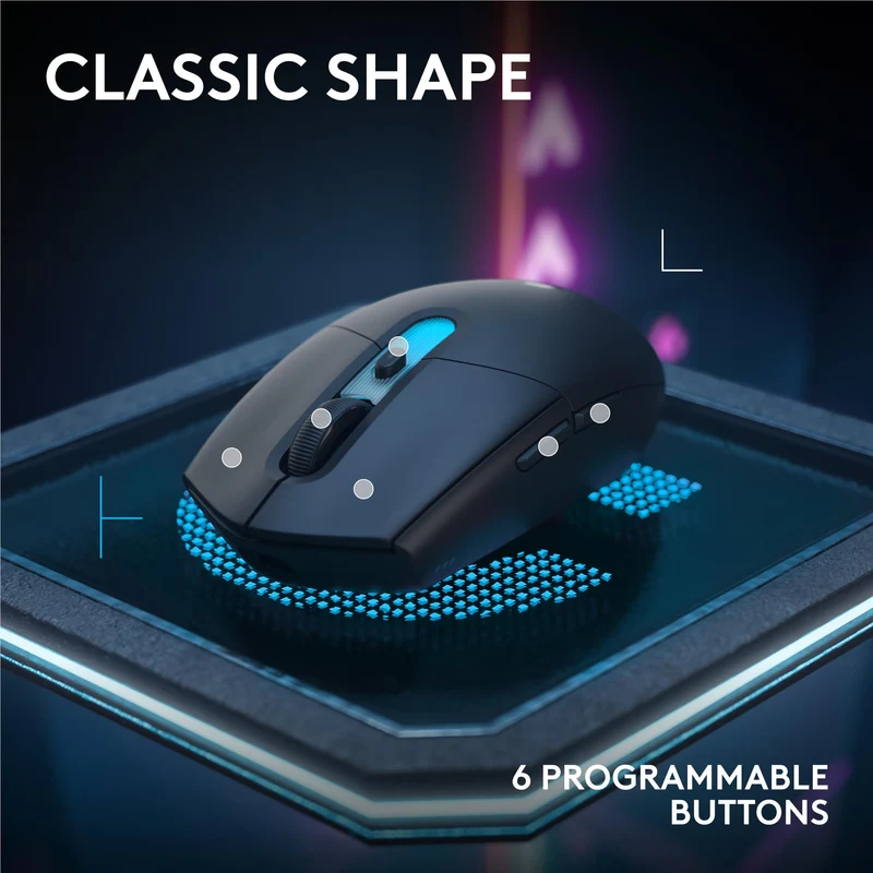 Logitech G G305 X SUPERLIGHT Gaming Mouse (Black)