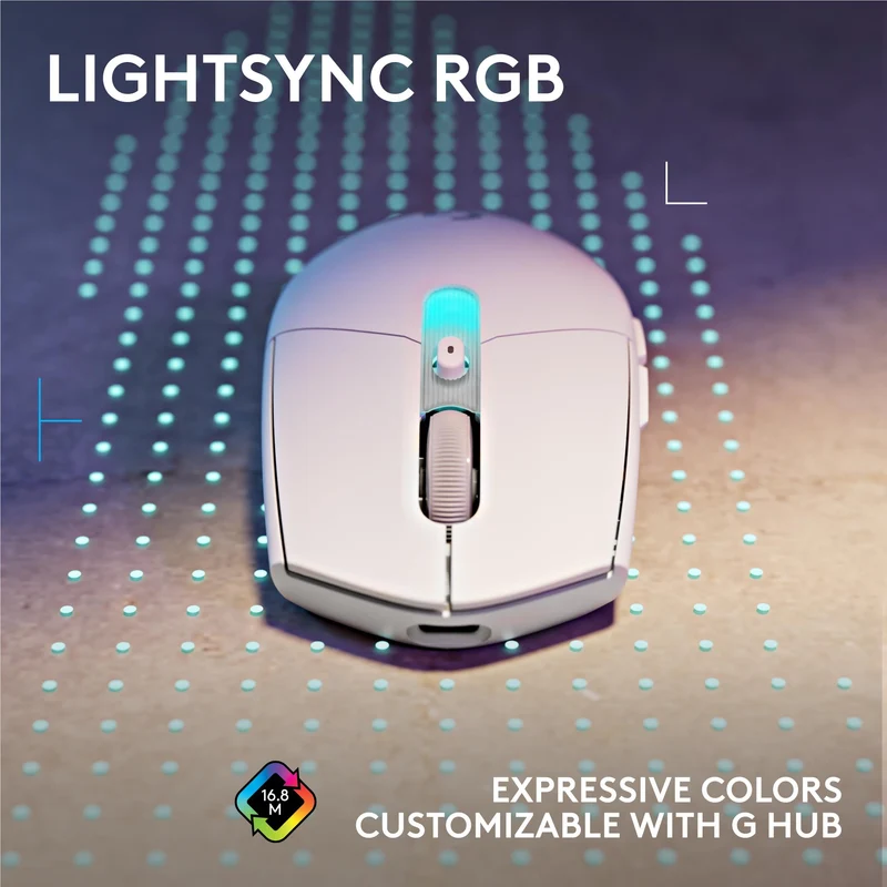Logitech G G305 X SUPERLIGHT Gaming Mouse (White)