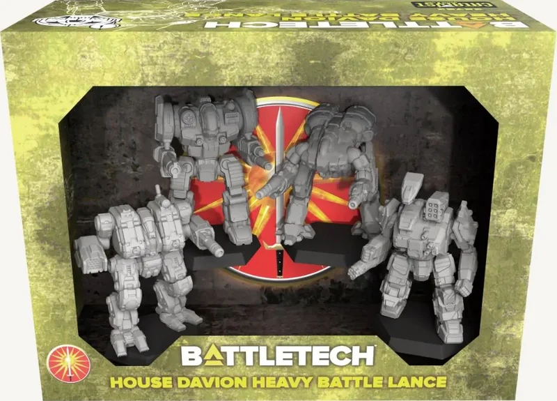 BATTLETECH : LANCE DE COMBAT LOURDE DE LA MAISON DAVION