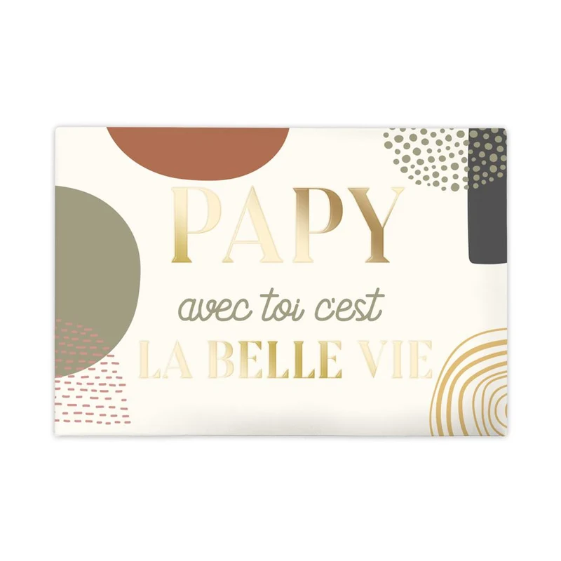 Magnet "Papy avec toi c'est la belle vie"