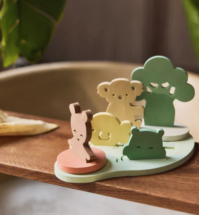 Set de jeux de bain en mousse