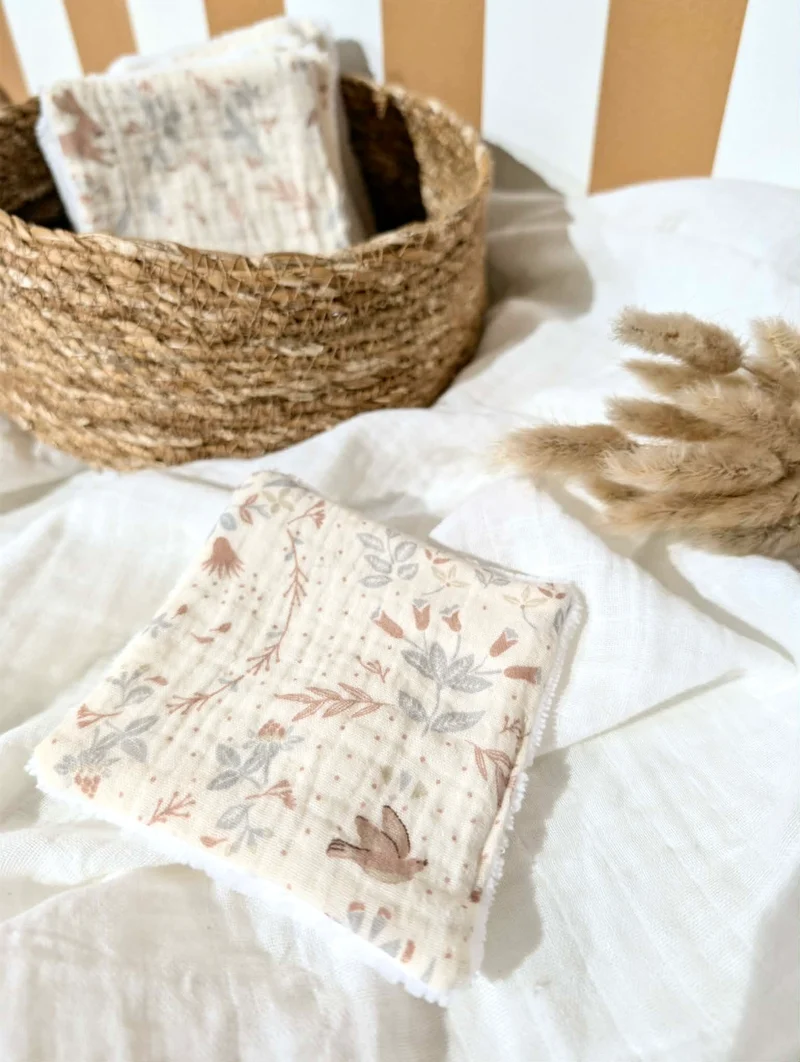 Lingette lavable | Forêt enchantée