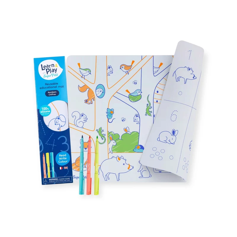 Coloriage éducatif | Les chiffres