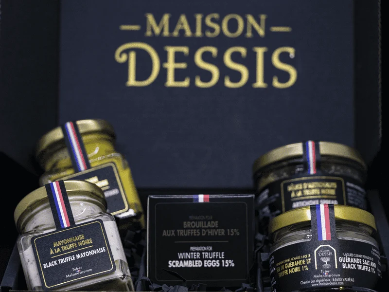 Coffret Prestige Truffes : Artichaut, Mayonnaise, Sel, Moutarde et Brouillade